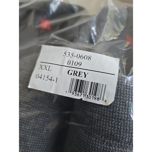 Hanes Ultimate Men's Grey Ultimate Comfort Memory Foam Slippers $34 XXL - Picture 3 of 3